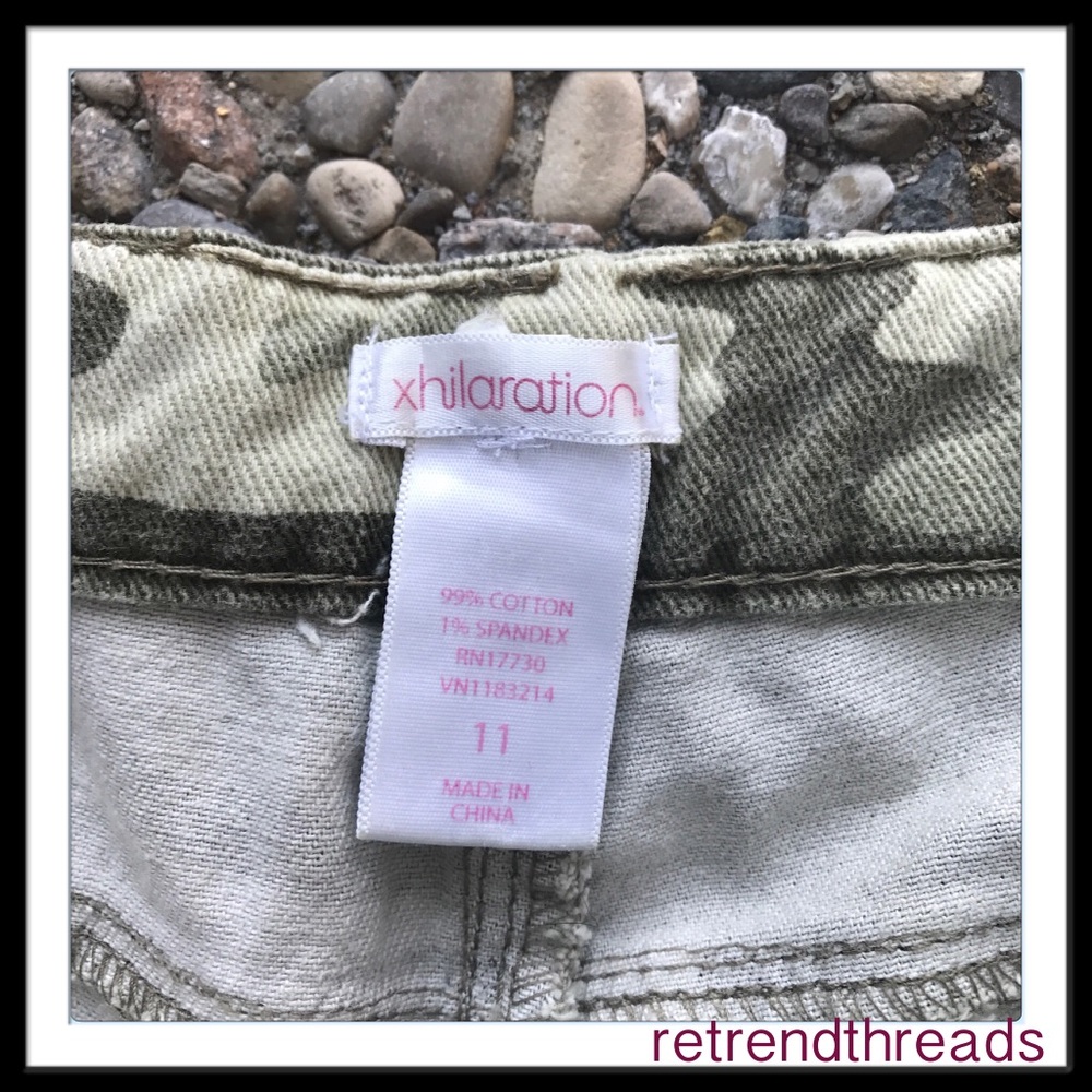 Xhilaration camouflage jeans